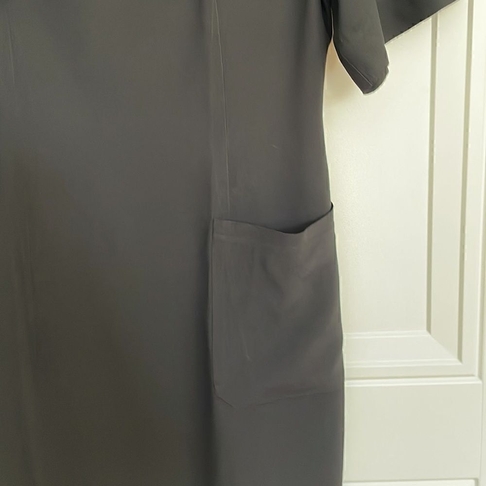 Prada Black Short Sleeve Bateau Neck Dress - Picture 4 of 7